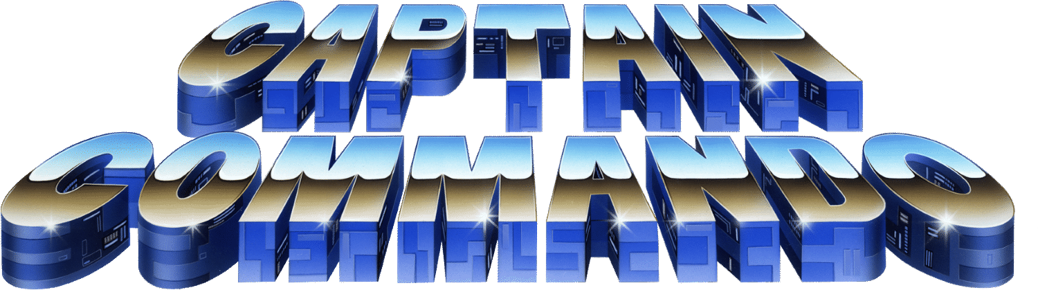 Captain Commando logo for Playstation